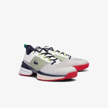 Lacoste AG-LT 21 Ultra Textile Sneakers - Tenisky Pánské Bílé / Koralove | CZ-ACLp3l